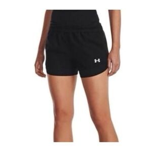 Under Armour Womens Fly By 2.0 Running Shorts Black Athletic Gym